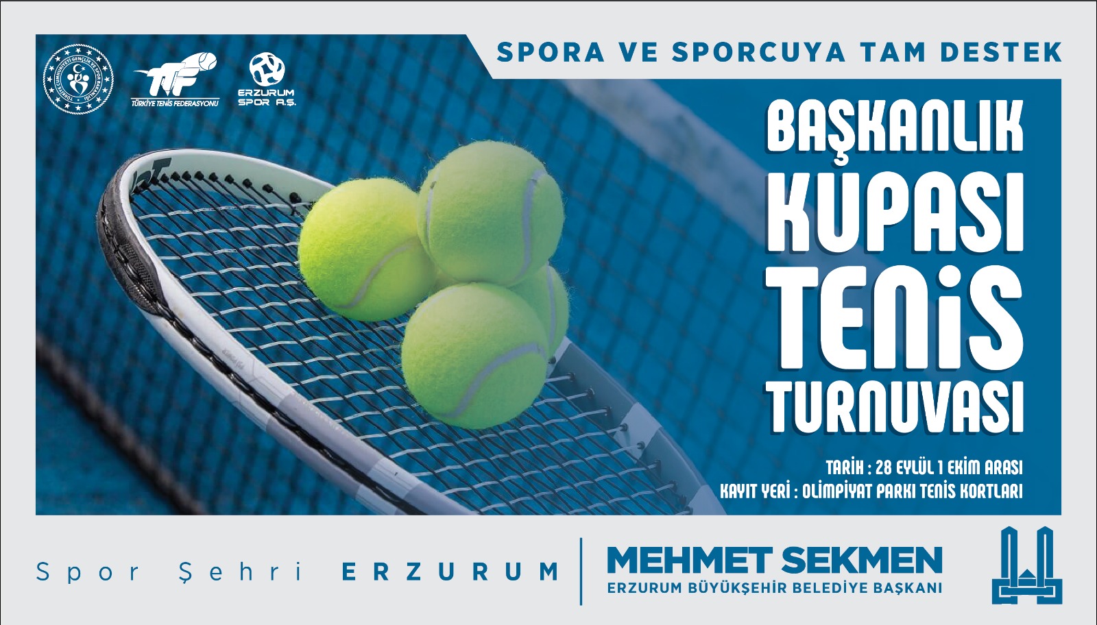 BAŞKANLIK KUPASI TENİS TURNUVASI